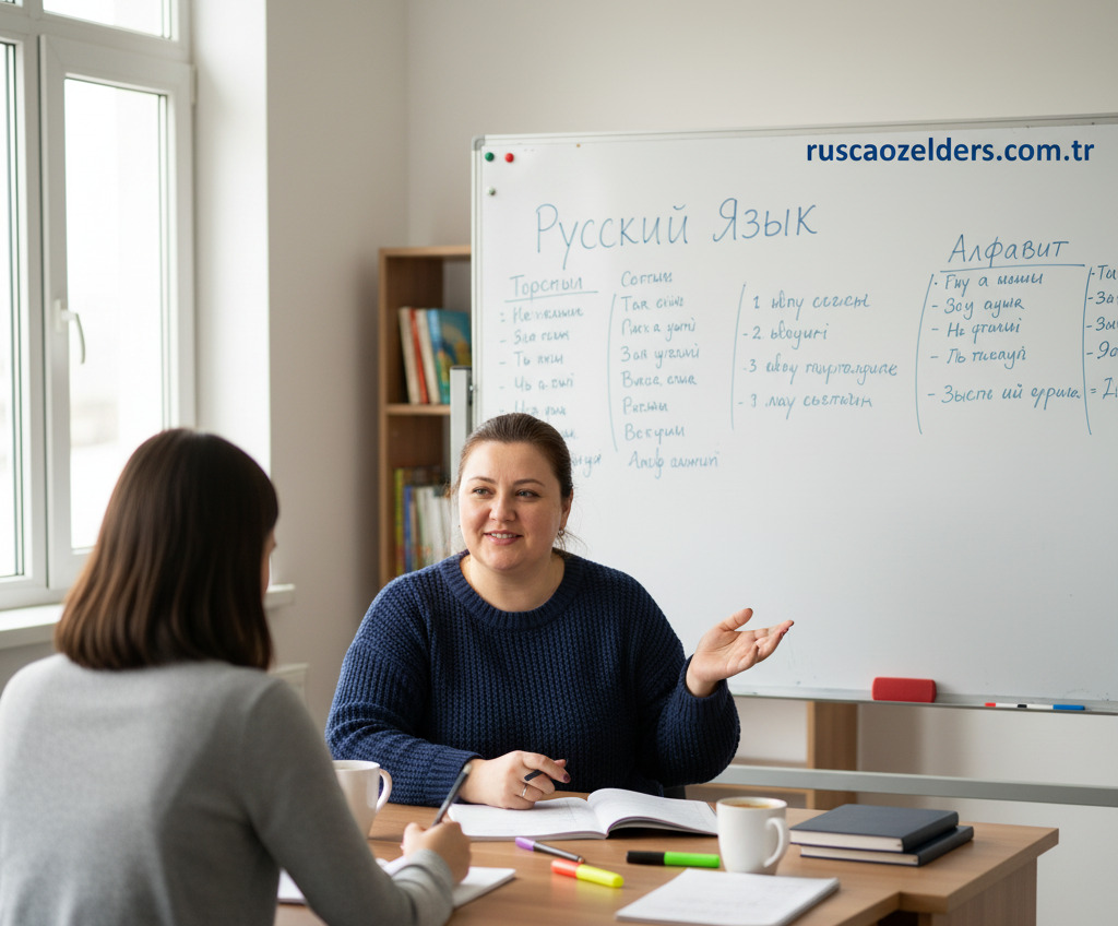 Rusça özel ders - Online ve yüz yüze Rusça eğitimi